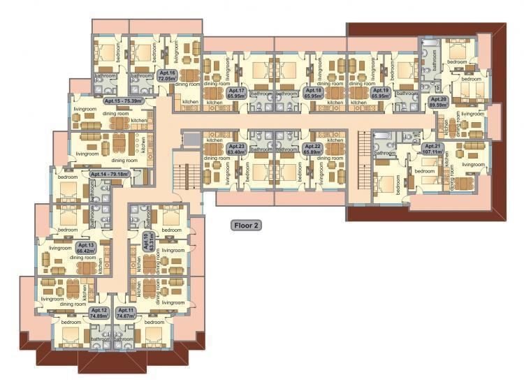 2-Zimmer Wohnung in Ravda
